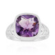 Anello in argento con Ametista (Pallanova)