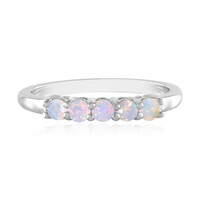 Anello in argento con Opale di Welo
