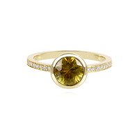 Anello in oro con Sfene (AMAYANI)