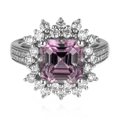 Anello in oro con Diasporo Rosa (AMAYANI)