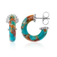 Orecchini in argento con Gemma (Dallas Prince Designs)