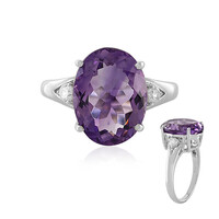 Anello in argento con Quarzo Azur