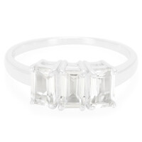 Anello in argento con Danburite