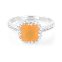 Anello in argento con Corniola