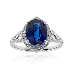 Anello in oro con Cianite del Nepal (CIRARI)