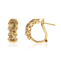 Orecchini in oro con Diamante Fancy SI2 (CIRARI)