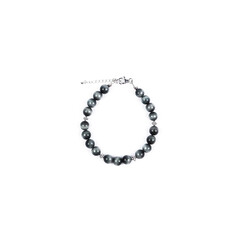 Bracciale in argento con Quarzo Antracite Occhio di Gatto