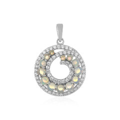 Ciondolo in argento con Opale di Welo