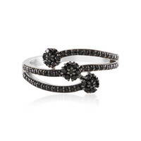 Anello in argento con Spinello Nero