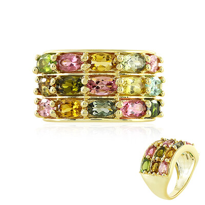 Anello in argento con Tormalina