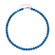 Collana in argento con Apatite Blu
