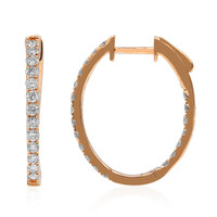 Orecchini in oro con Diamante I1 (H) (CIRARI)