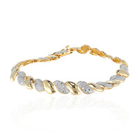 Bracciale in argento con Diamante I3 (I)