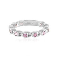 Anello in argento con Granato Malaya