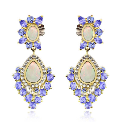 Orecchini in argento con Opale di Welo (Dallas Prince Designs)