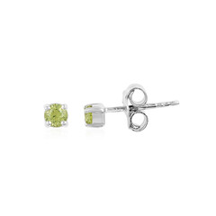 Orecchini in argento con Peridoto