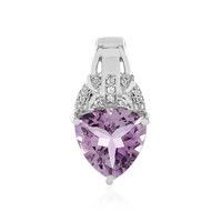 Ciondolo in argento con Ametista Rose de France