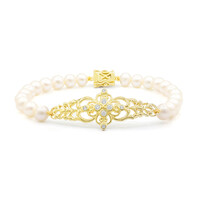 Bracciale in argento con Perla di Acqua Dolce