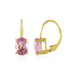 Orecchini in argento con Fluorite Rosa