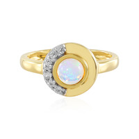 Anello in argento con Opale di Welo