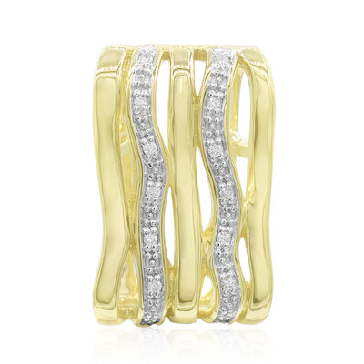Ciondolo in argento con Diamante I1 (G) (Annette)