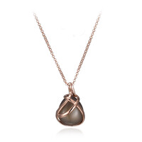 Collana in argento con Agata Color Argento