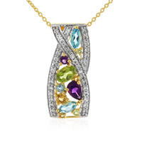 Collana in argento con Peridoto