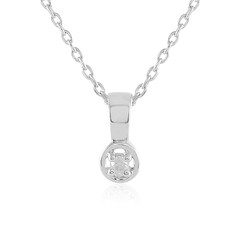 Collana in argento con Diamante I3 (J)