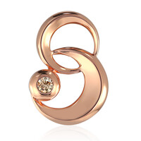 Ciondolo in oro con Diamante Rose de France SI1 di Argyle