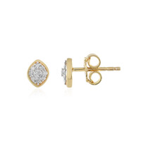 Orecchini in argento con Diamante I2 (I)