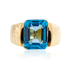 Anello in argento con Topazio Marambaia