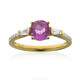 Anello in oro con Zaffiro Rosa (CIRARI)