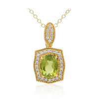Collana in argento con Peridoto