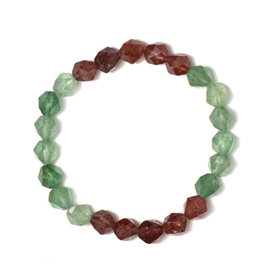 Bracciale con Quarzo Fragola