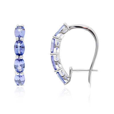 Orecchini in oro con Tanzanite AAA