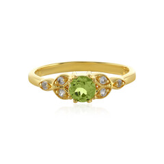 Anello in argento con Peridoto