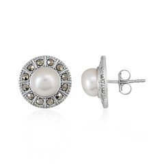 Orecchini in argento con Perla di Acqua Dolce