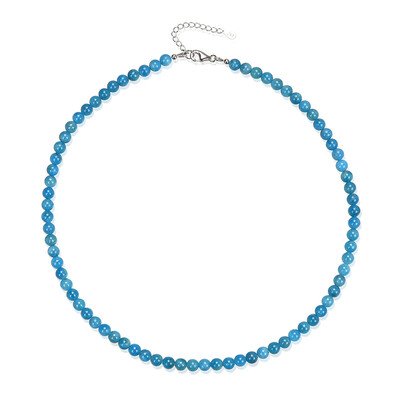 Collana in argento con Apatite Blu