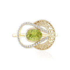Anello in oro con Sfene