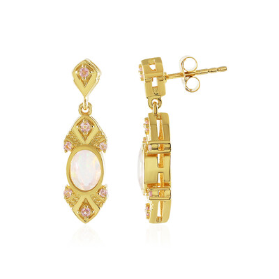 Orecchini in argento con Opale di Welo