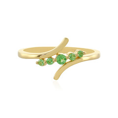 Anello in argento con Tsavorite