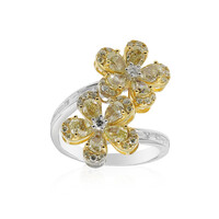 Anello in oro con Diamante Giallo SI2 (CIRARI)