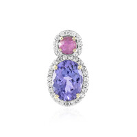 Ciondolo in oro con Tanzanite