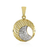 Ciondolo in oro con Diamante I4 (J) (Ornaments by de Melo)