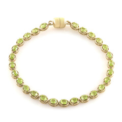 Bracciale in argento con Peridoto