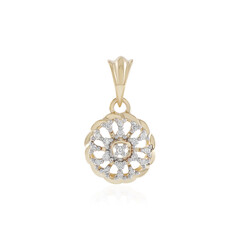 Ciondolo in oro con Diamante SI1 (H)