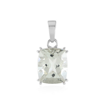 Ciondolo in argento con Ametista Verde
