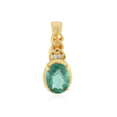 Ciondolo in argento con Fluorite Esperanza