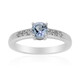 Anello in argento con Topazio Blu Cielo