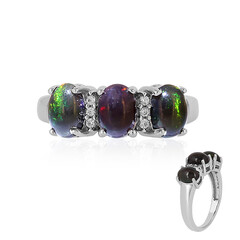 Anello in argento con Opale Mezezo